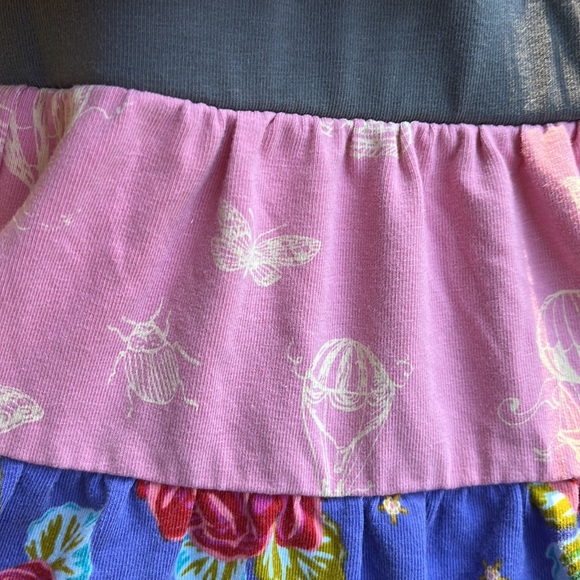 Matilda Jane Brushstroke Gentry tiered skirt from the Paint By Numbers - Picture 11 of 16